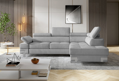 APRILLA L 103"x 88" Wide Sleeper Sectional with Storage