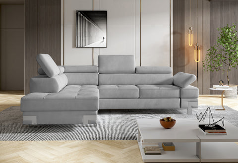APRILLA L 103"x 88" Wide Sleeper Sectional with Storage