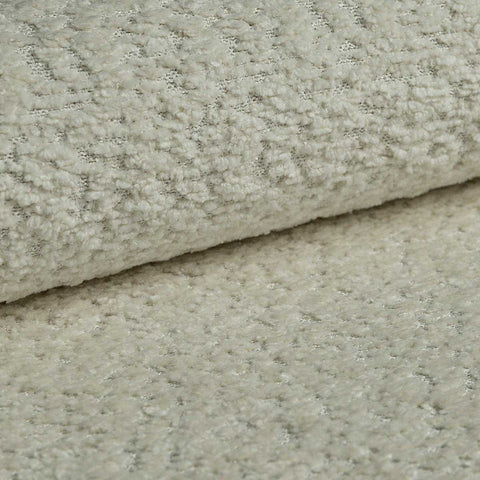 LAGOS Queen Size Bed Frame with Storage Cream Soft Fabric