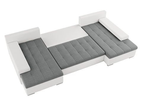 CESARE MAX 135" x 71.5" Wide Sleeper Sectional with Storage