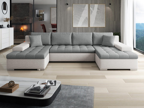 CESARE MAX 135" x 71.5" Wide Sleeper Sectional with Storage
