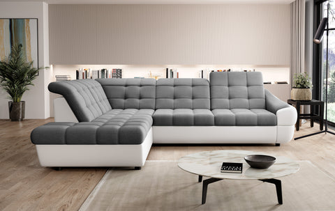 ALVARO L 107" x 80.5" Wide Sleeper Sectional with Storage