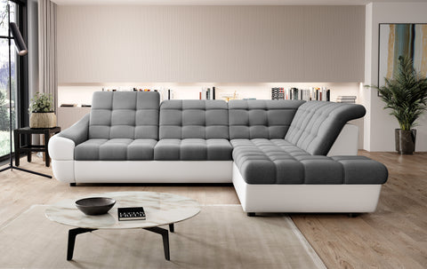 ALVARO L 107" x 80.5" Wide Sleeper Sectional with Storage
