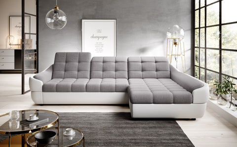 ALVARO MINI 114"x 74.5" Wide Sleeper Sectional with Storage