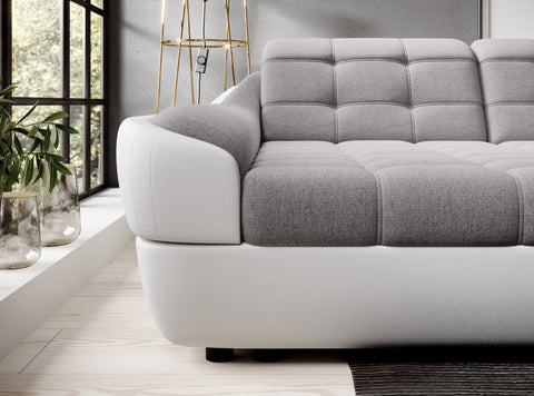 ALVARO MINI 114"x 74.5" Wide Sleeper Sectional with Storage