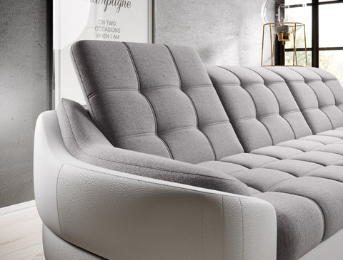 ALVARO MINI 114"x 74.5" Wide Sleeper Sectional with Storage