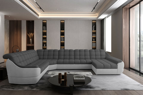 ALVARO XL 153"x 122"x 74.5" Wide Sleeper Sectional with Storage