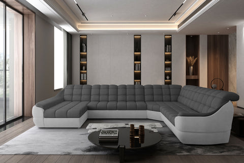 ALVARO XL 153"x 122"x 74.5" Wide Sleeper Sectional with Storage