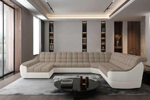 ALVARO XL 153"x 122"x 74.5" Wide Sleeper Sectional with Storage