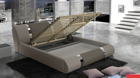 APOLLO American King Size Bed Frame with Storage