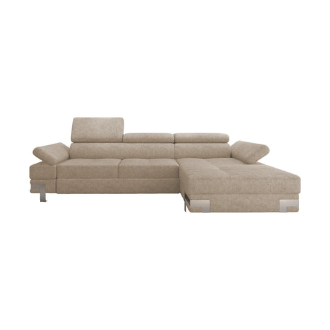 APRILLA MINI 106" x 68' Wide Sleeper Sectional with Storage