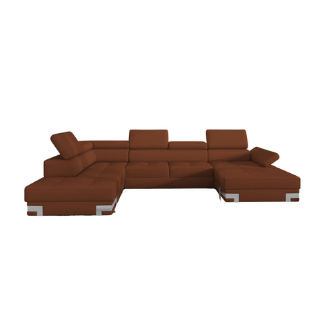 APRILLA XL 133.5"x 87.5" x 69" Wide Sleeper Sectional with Storage