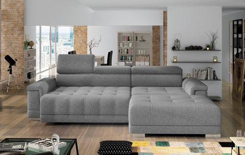 CARINA MINI 108" x 70" Wide Sectional with Electric Seat Extension