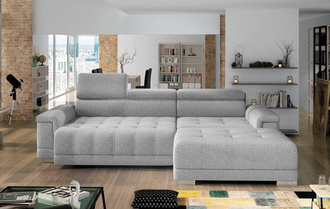 CARINA MINI 108" x 70" Wide Sectional with Electric Seat Extension