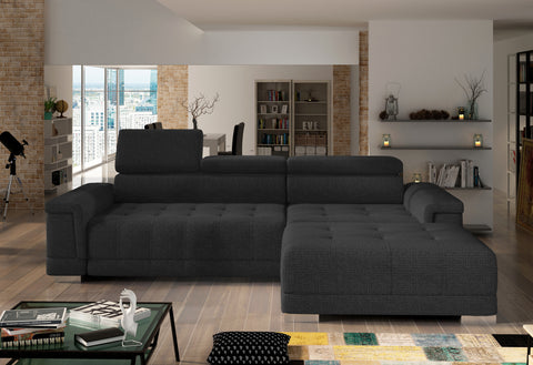CARINA MINI 108" x 70" Wide Sectional with Electric Seat Extension