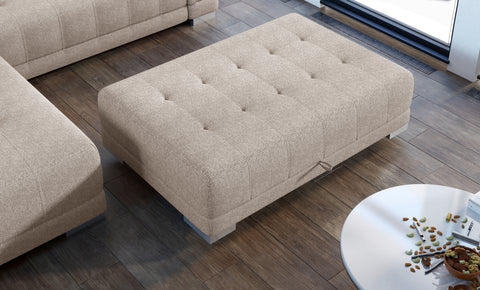 CARINA Ottoman with Storage 53 x 28 in