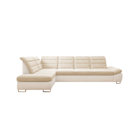 DONATELLA L2 136" x 80.5" Wide Sleeper Sectional with Storage