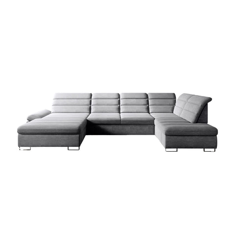 DONATELLA XL 145" x 84" x 74.5" Wide Sleeper Sectional with Storage