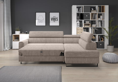 NEO L 98" x 72.5" Wide Sleeper Sectional with Storage