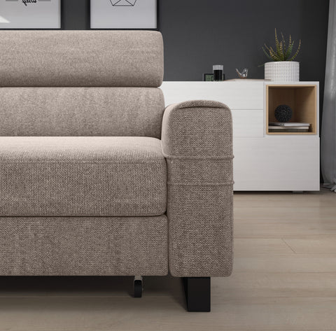 NEO L 98" x 72.5" Wide Sleeper Sectional with Storage
