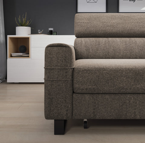 NEO L 98" x 72.5" Wide Sleeper Sectional with Storage