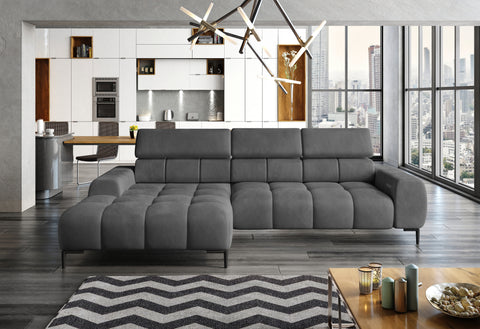PALACE MINI 106" x 69.5" Wide Sectional with Electric Seat Extension