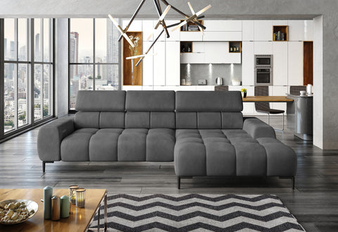 PALACE MINI 106" x 69.5" Wide Sectional with Electric Seat Extension