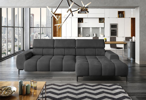 PALACE MINI 106" x 69.5" Wide Sectional with Electric Seat Extension