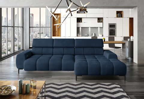 PALACE MINI 106" x 69.5" Wide Sectional with Electric Seat Extension