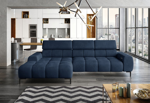 PALACE MINI 106" x 69.5" Wide Sectional with Electric Seat Extension