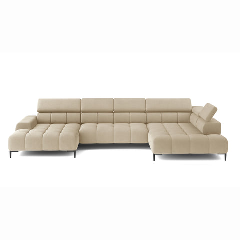 PALACE XL 151.5" x 85" x 68.5" Wide Sectional with Electric Seat Extension