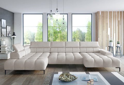 PALACE XL 151.5" x 85" x 68.5" Wide Sectional with Electric Seat Extension