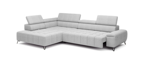PALOSSO L 126" x 86" Wide Sectional with Electric Seat Extension