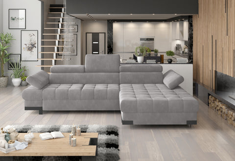 SULTAN MINI 106.5" x 68" Wide Sleeper Sectional with Storage