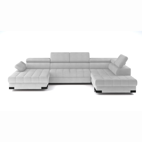 SULTAN XL 133.5" x 88" 68" Wide Sleeper Sectional with Storage