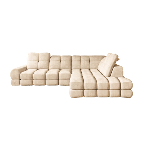 TORO L 119" x 85.5" Wide Sectional with Electric Seat Extension