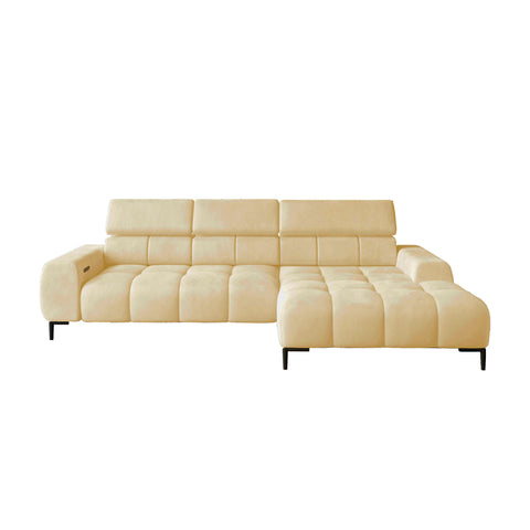 PALACE MINI 106" x 69.5" Wide Sectional with Electric Seat Extension