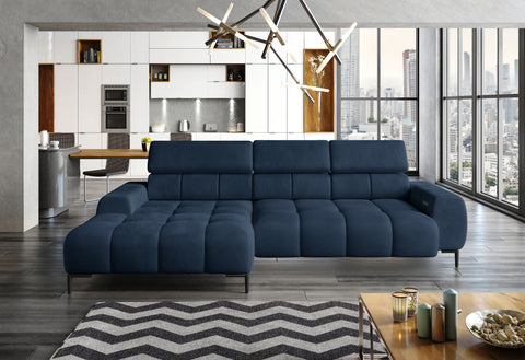PALACE MINI 106" x 69.5" Wide Sectional with Electric Seat Extension