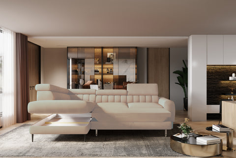 NAMU L 97" x 69" Wide Sleeper Sectional with Storage