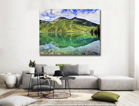 TEMPERED GLASS PAINTING 47 x 35.5"