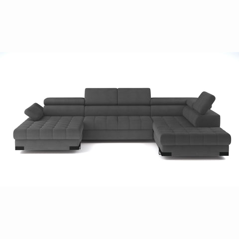 SULTAN XL 133.5" x 88" 68" Wide Sleeper Sectional with Storage