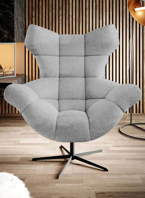 SWEET Accent Living Room Rocking Chair with Ottoman