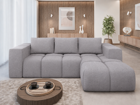 FIBIO MINI 105" x 62" Wide Sleeper Sectional with Storage