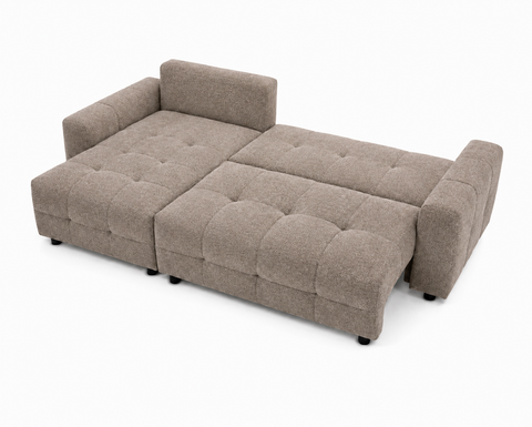 ELVAR CORNER SOFA 98" x 58"  Wide Sleeper Sectional