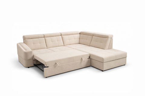 ALTO L  110"x 88.5" Wide Sleeper Sectional with Storage