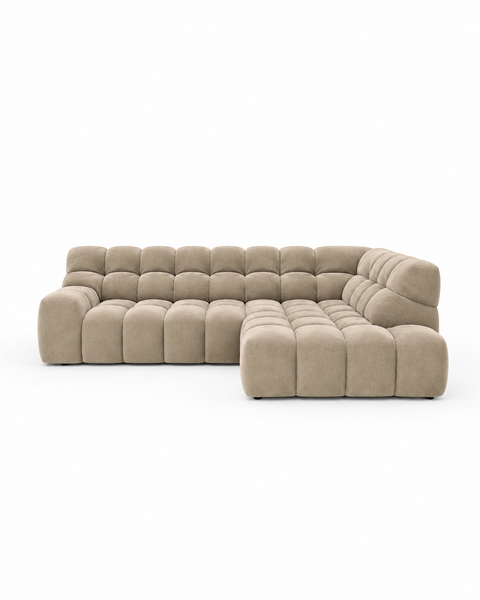CAMPIONE L 113" x 80" Wide Sectional with Electric Seat Extension
