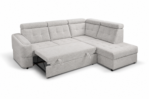 ALTO L  110"x 88.5" Wide Sleeper Sectional with Storage