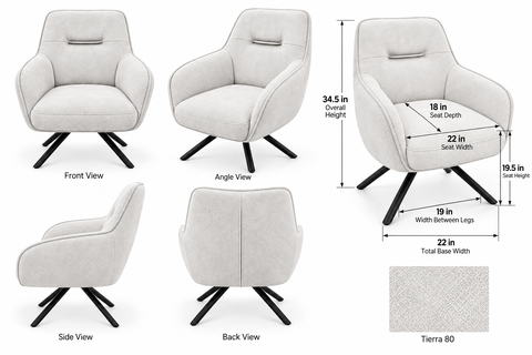 DOVI Dining Chair Silver