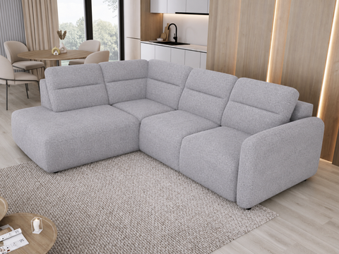 CAVARO L 103" x 87" Wide Sectional with Electric Seat Extension