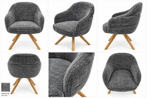 COMFY Dining Chair Grey